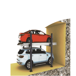 4 Pole Stack Parking