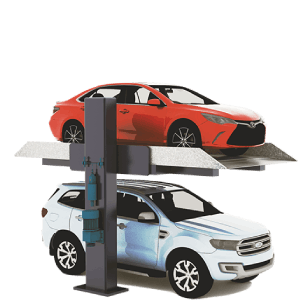 Single Pole Hydraulic Cantilever Stack Parking