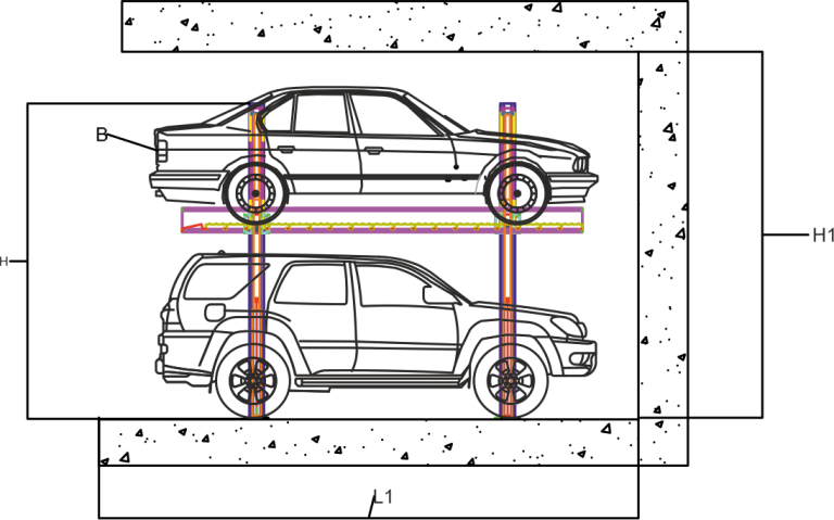 2 Pole Hydraulic Stack Parking – Welcome To JAGTEQ
