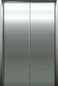 ss center opening door